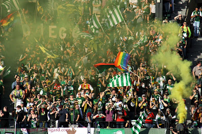 timbers army, north end, section 107, TA, 