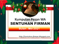 KUMPULAN SMS SENTUHAN FIRMAN BULAN MEI 2021