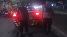 Polsek Kandanghaur Rutin Gelar Patroli Malam Cegah Aksi Kriminalitas