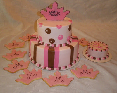 First Birthday Cake Princess. Princess 1st Birthday with