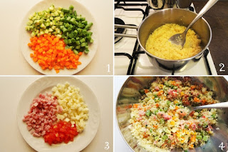 foto preparazione Ricetta insalata di cous cous estiva per bambini