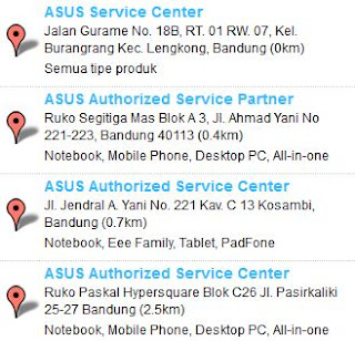 Service Center ASUS bandung