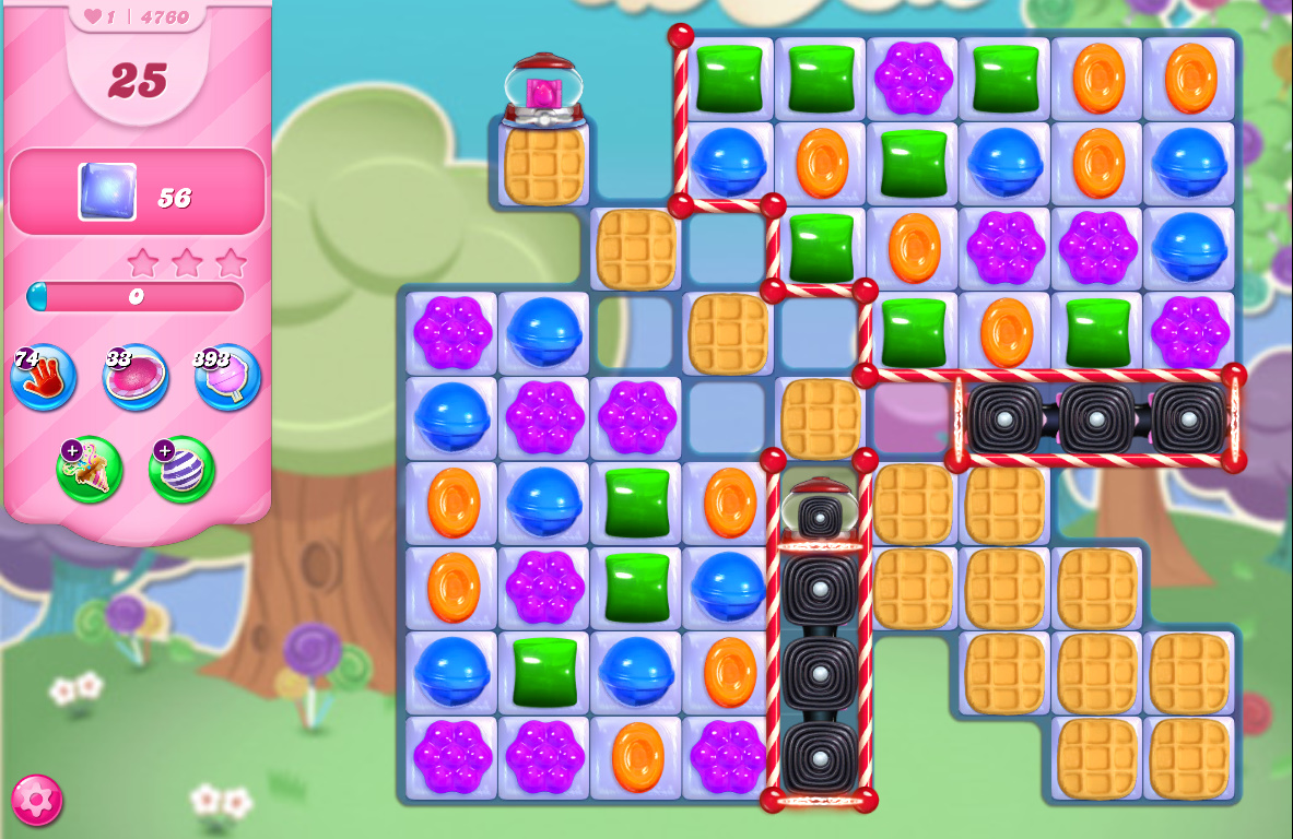 Candy Crush Saga level 4760