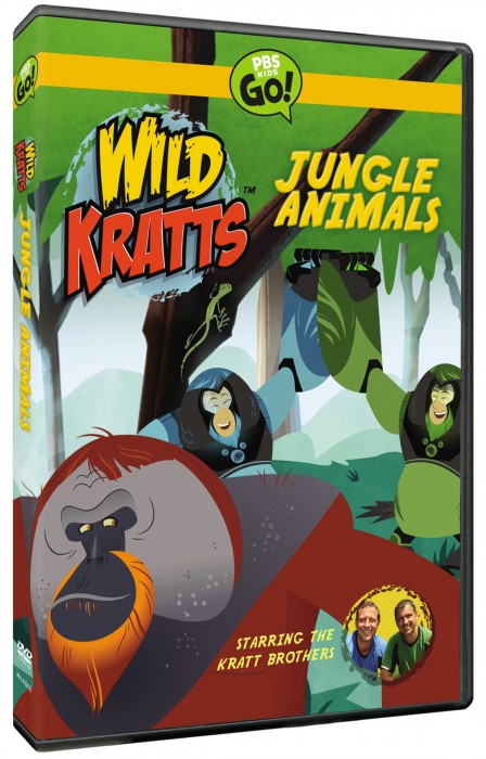 Wild Kratts: Jungle Animal DVD Available Now