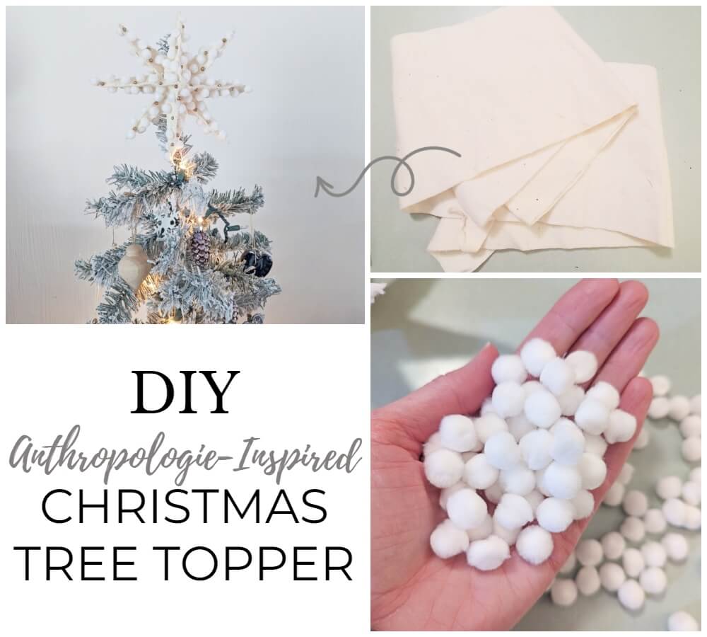 DIY Anthropologie-Inspired Christmas Tree Topper