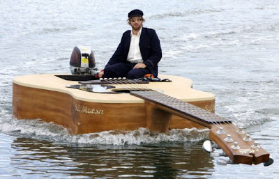 Josh Pyke Boat Guitar