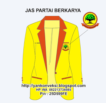 JAS PARTAI BERKARYA  JAS PARTAI BERKARYA JAS PARTAI BERKARYA PESANAN PENGURUS PARTAI BERKARYA BALIK