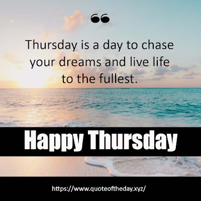Thursday quotes with images