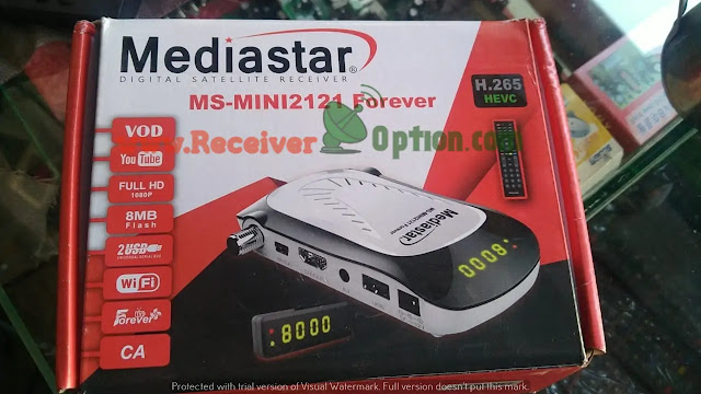 MEDIASTAR MS-MINI 2121 FOREVER HD RECEIVER NEW SOFTWARE FREEDOM MENU V211 23 MARCH 2023