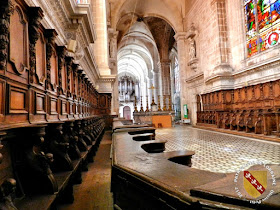 SAINT-MIHIEL (55) - Stalles de l'église Saint-Michel (XVIIIe siècle)