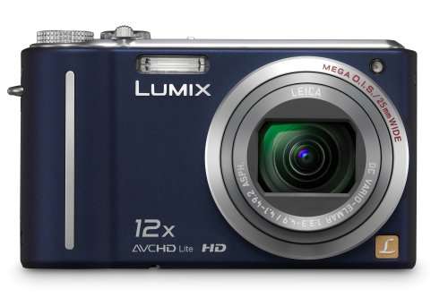 Panasonic Lumix DMC-ZS3 10MP Digital Camera with 12x Wide Angle MEGA Optical Image Stabilized Zoom and 3 inch LCD (Blue)