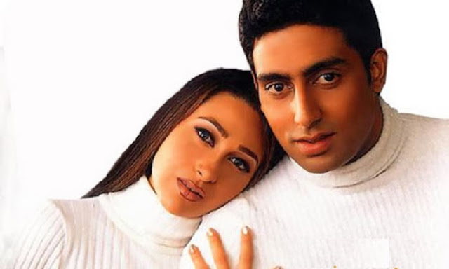 Abhishek Bachchan & karishma kapoor Wallpaper Download