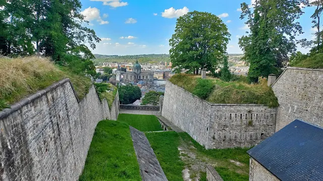 Military stronghold in Namur, Belgium