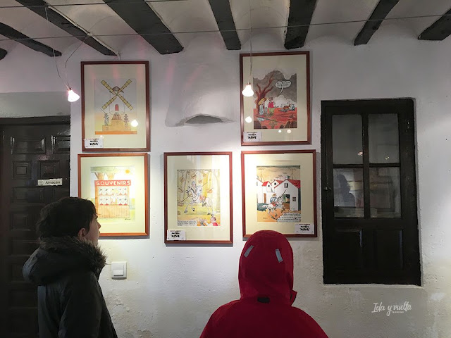 Museos de Castilla- La Mancha ante viñetas