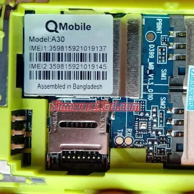 QMobile A30 Flash File (Version 2)