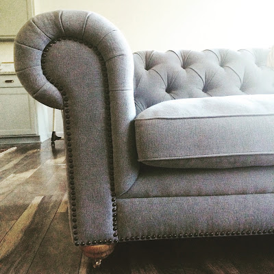 affordable gray couch