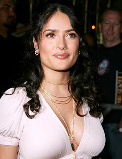 Salma hayek in bikini poster