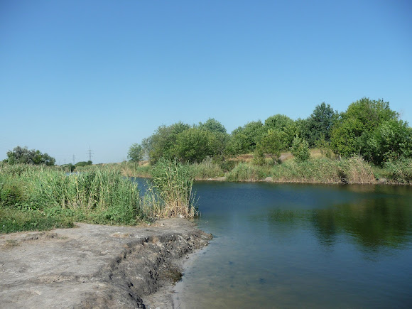 Річка Вовча. Селище Васильківка Дніпропетровська область