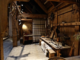 L'intérieur de la maison viking, la salle de vie : l'alimentation dans les îles Lofoten