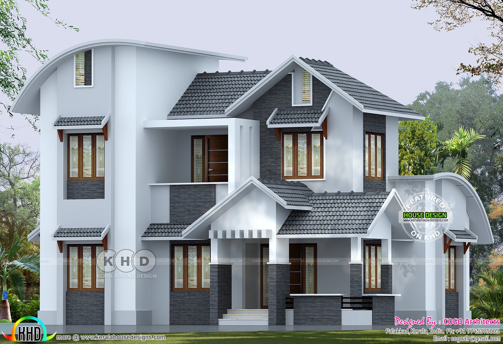 35 lakhs cost estimated modern home Kerala home design 