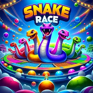 Jogue Snake Color Race online grátis