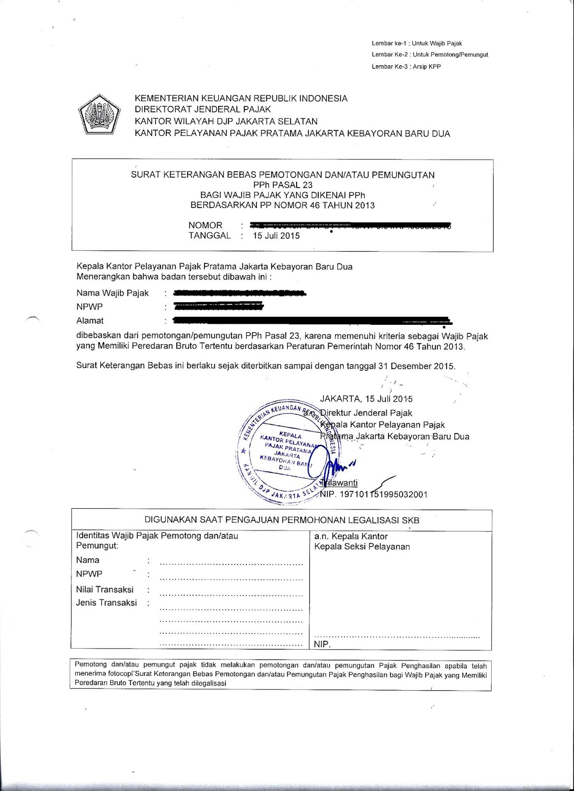 Contoh surat pembatalan faktur pajak - wood scribd indo