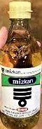 Mizkan is a brand of vinegar that is known for its wide range of vinegar products, including rice vinegar, wine vinegar, and apple cider vinegar.