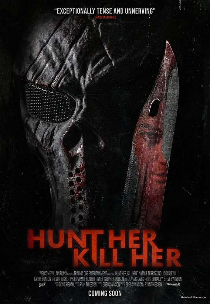 В марте выйдет слэшер Hunt Her, Kill Her («Охоться на неё, убей её») - Постер