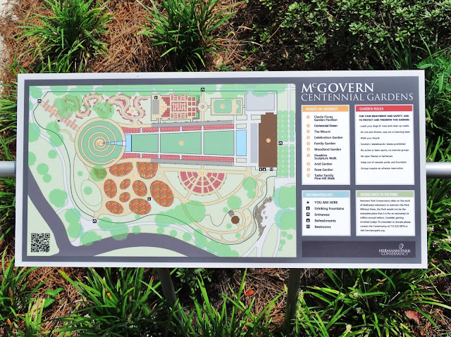 McGovern Centennial Gardens Site Plan with Legends - Points of Interest 