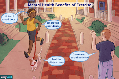 Exercise regularly for mental health