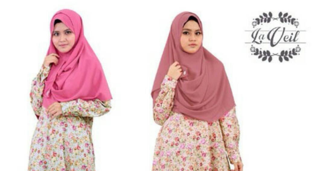 KOLEKSI TERBARU GAMIS SET SYAR'I LA VEIL AZZURA 01