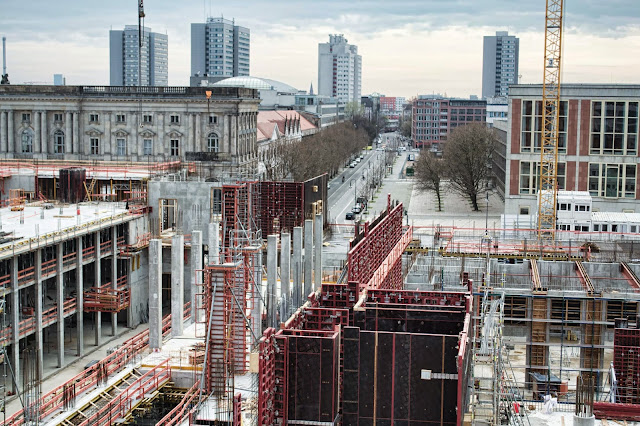 Baustelle Berliner Schloss, Stadtschloss, Schlossplatz, 10178 Berlin, 22.03.2014