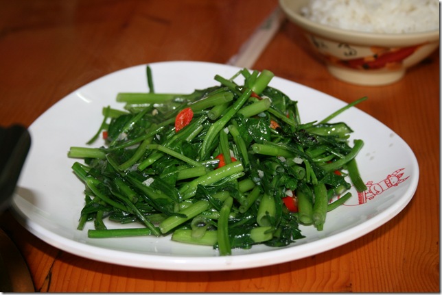 永康鴻品牛肉 炒季節青菜