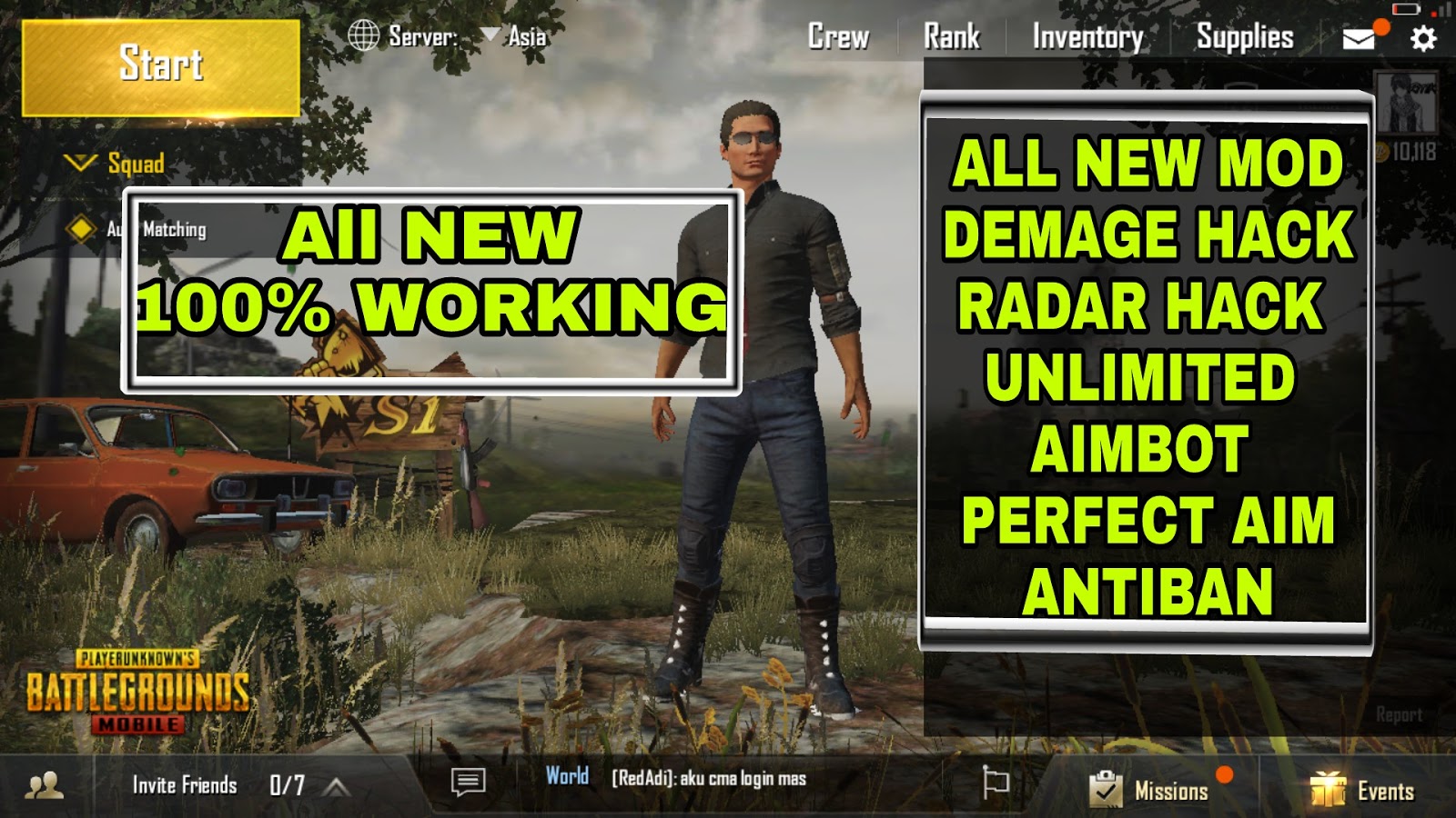 Pubg Mobile Mod Apk Unlimited All - Hack Pubg Mobile Rank - 