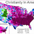 Christianity in USA (Map)