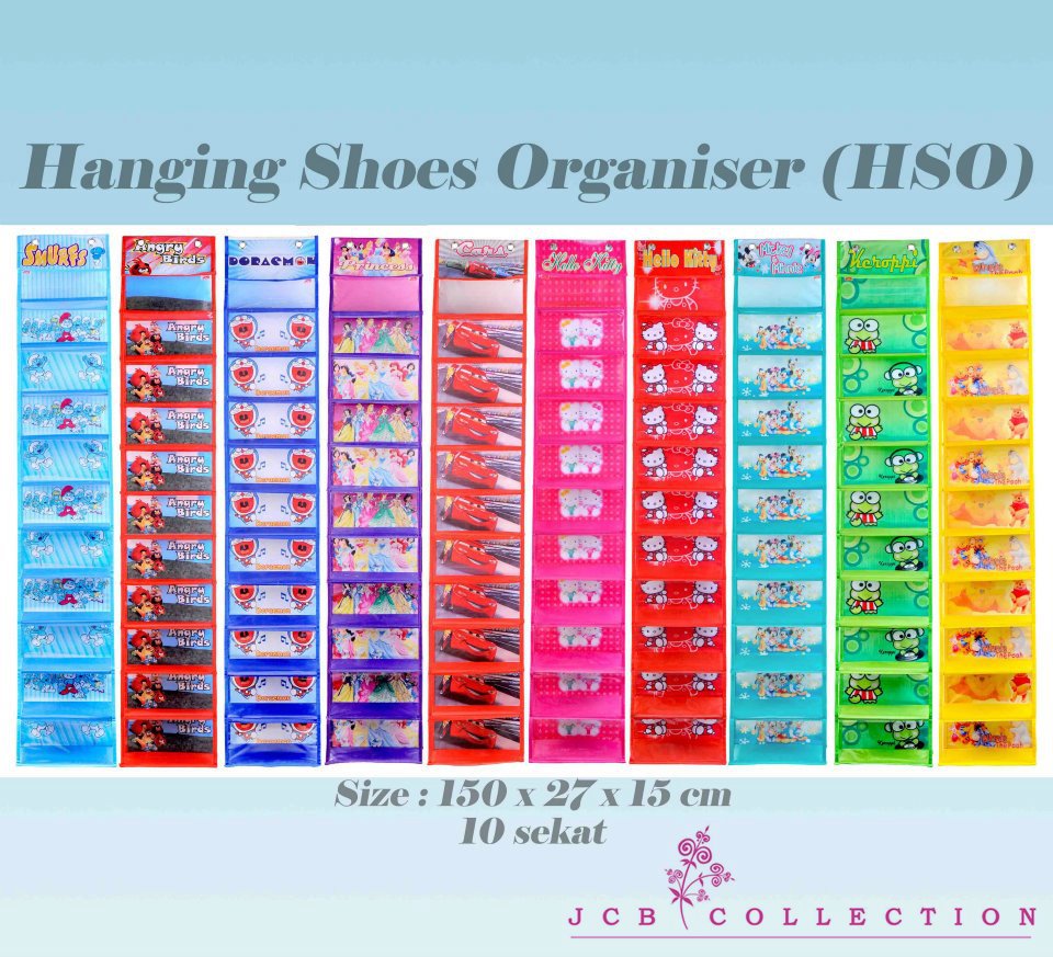 Hanging Shoes Organizer Rak  Sepatu  Gantung CANTIK 