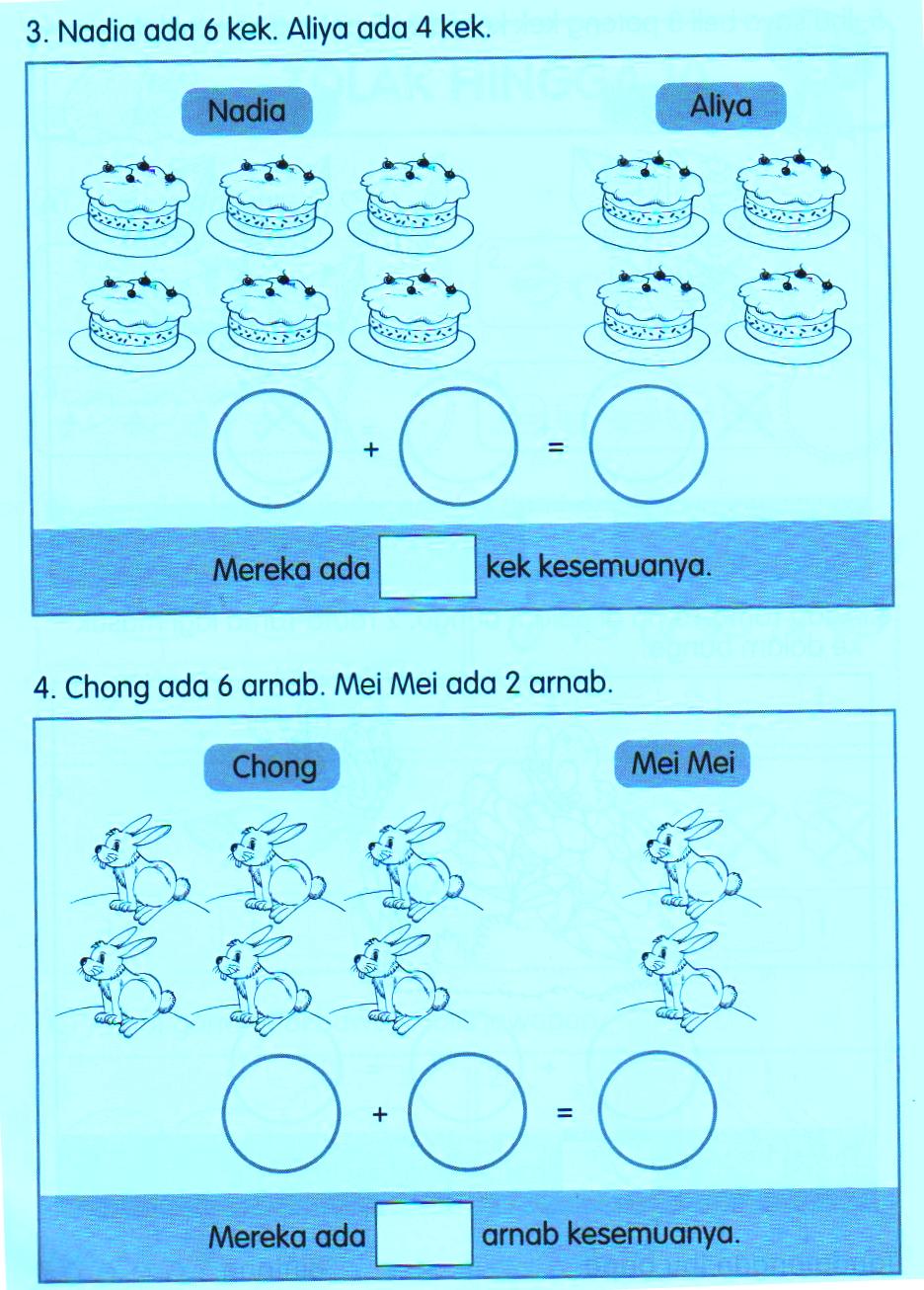 KSSR MATEMATIK: Operasi Tambah Hingga 10