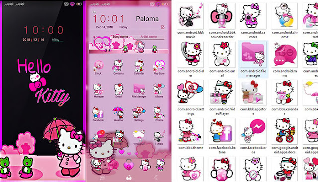 VIVO Theme: Hello Kitty v4 (.itz)