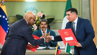 Business, Venezuela, Natural Gas, Nigeria, Energy Partnership, Offshore Gas, Maduro, Veneoranto, Oil And Gas