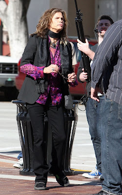 Jennifer Lopez and Steven Tyler out in Pasadena