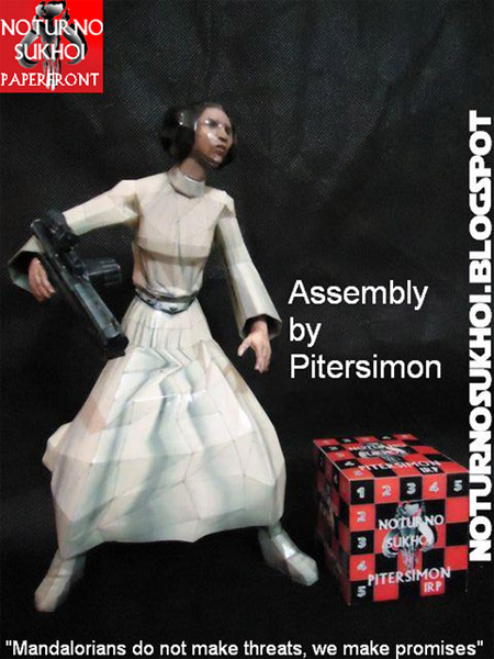 Princess Leia Papercraft