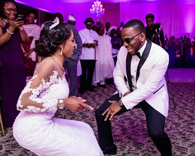 Beautiful Nigerian woman marries her first and only boyfriend years after she asked God for it