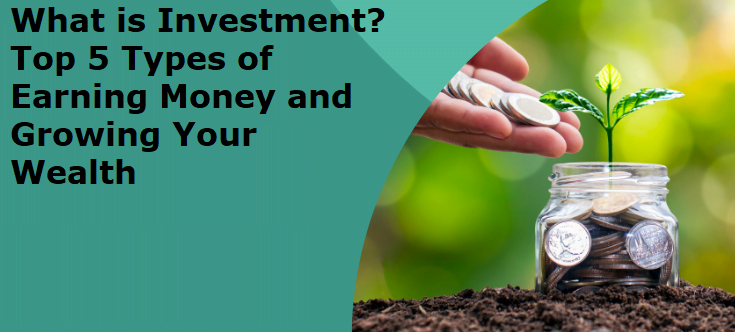 What is Investment? Top 5 Types of Earning Money and Growing Your Wealth