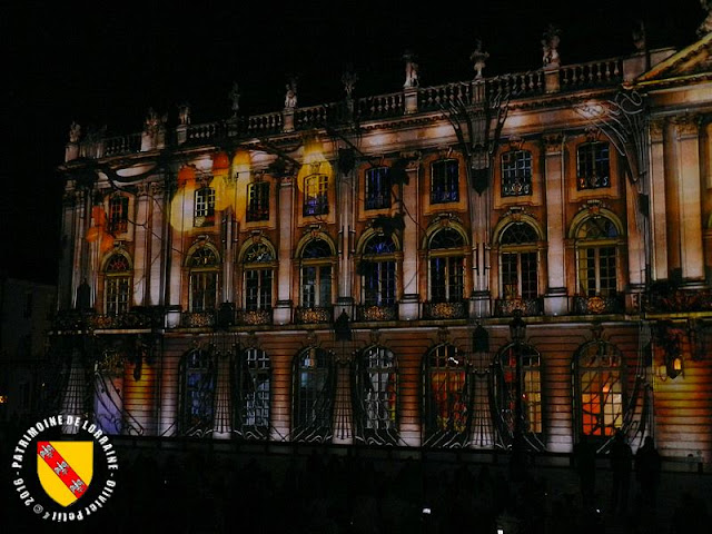 NANCY (54) - Son et lumière "Rendez-vous Place Stanislas 2016"