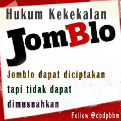 Dp Bbm Tema Jomblo  Contoh 43