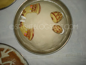 spusht | teej festival sattu decoration | pinda decoration of maheshwari festival