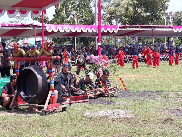 Upacara Penutupan TMMD Jadi Tontonan Masyarakat Desa Celep