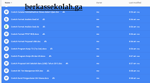 Contoh Format Adminsitrasi Di Sekolah 2015