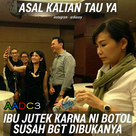 20 Meme Ahok Dian Sastro AADC 3 Paling Lucu - Gambar Lucu 