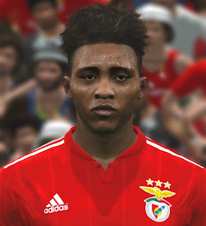 PES 2017 Faces Gedson Fernandes by ABW_FaceEdit